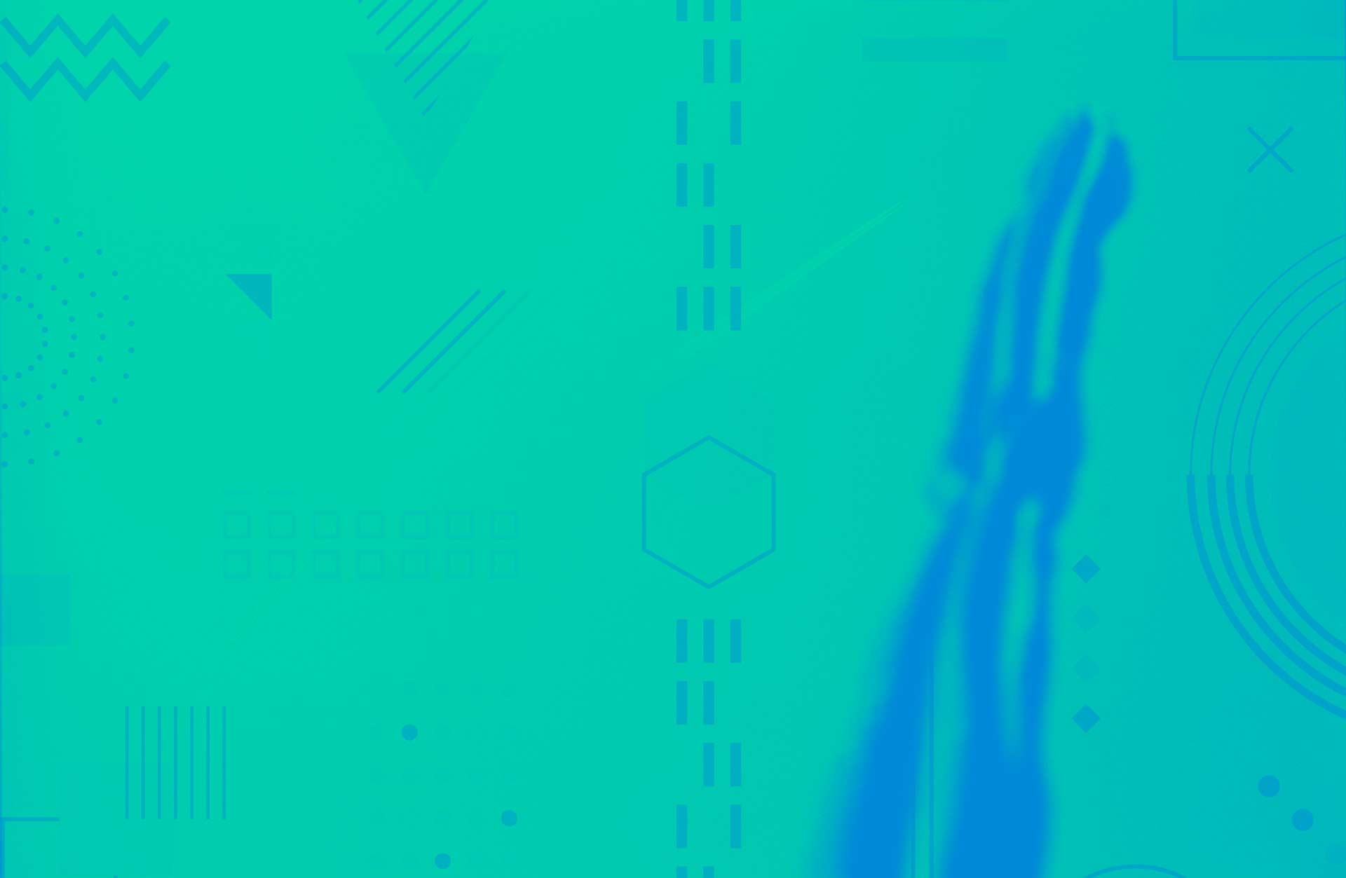 Header image of web design and development page. Duotone version.